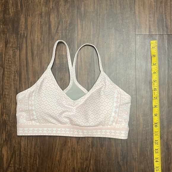 EUC Sarah’s Day x White Fox Y Back mesh pink Sports Bra M - Picture 5 of 9
